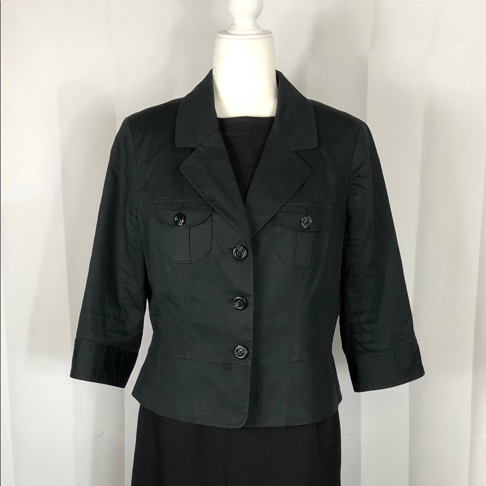 Merona Black Jacket Blazer Size Large